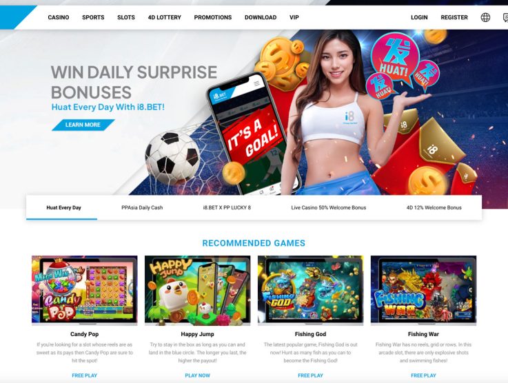 i8Bet Free Credit Casino Download