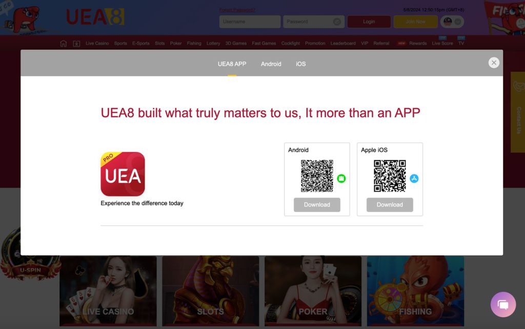 uea8gaming download