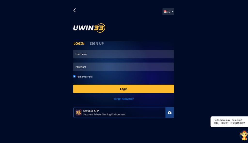 uwin33sgd.net register