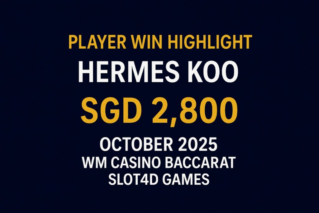 WE88 VIP Player Hermes Koo